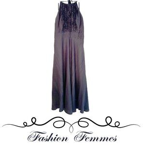 Lennie Black Halter Dress